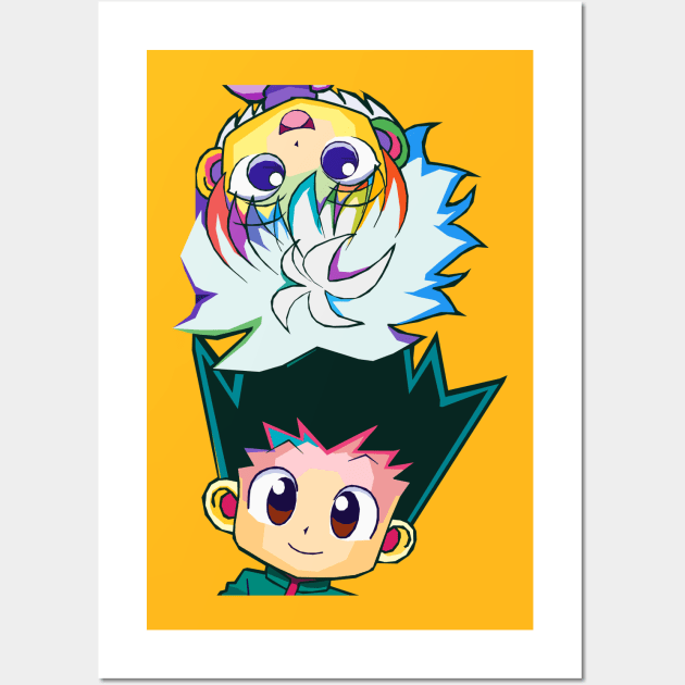 Gon And Killua HxH Wall Art by Pure Touch